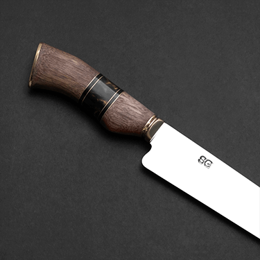 Faca Ponta Larga Inox 2mm