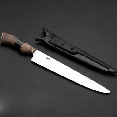 Faca Ponta Larga Inox 2mm